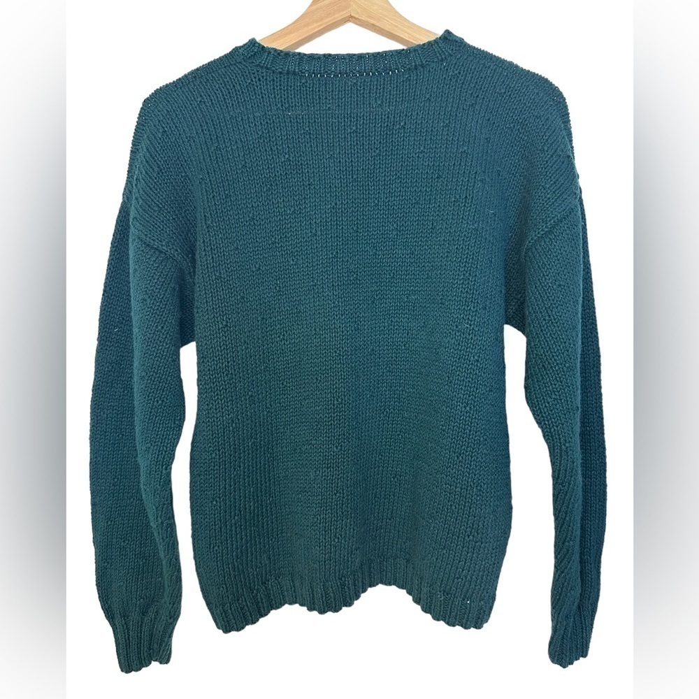 Vintage Knitted By Hand Pull Over Sweater - Picture 3 of 4